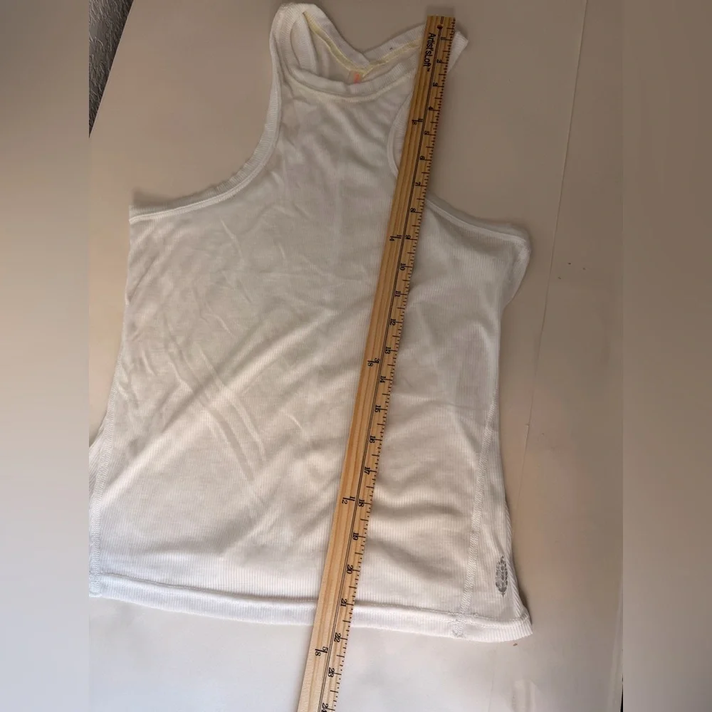 Free People Ribbed Racerback Tank Top - Picture 8 of 8